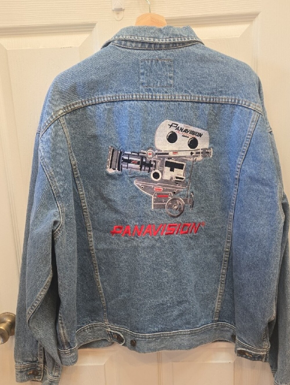 Lee Vintage Panavision Light Blue Denim Jacket - Men's Casual Trucker